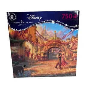 CEACO DISNEY Thomas Kinkade Dancing in the Sunlit Courtyard 750 Piece Puzzle
